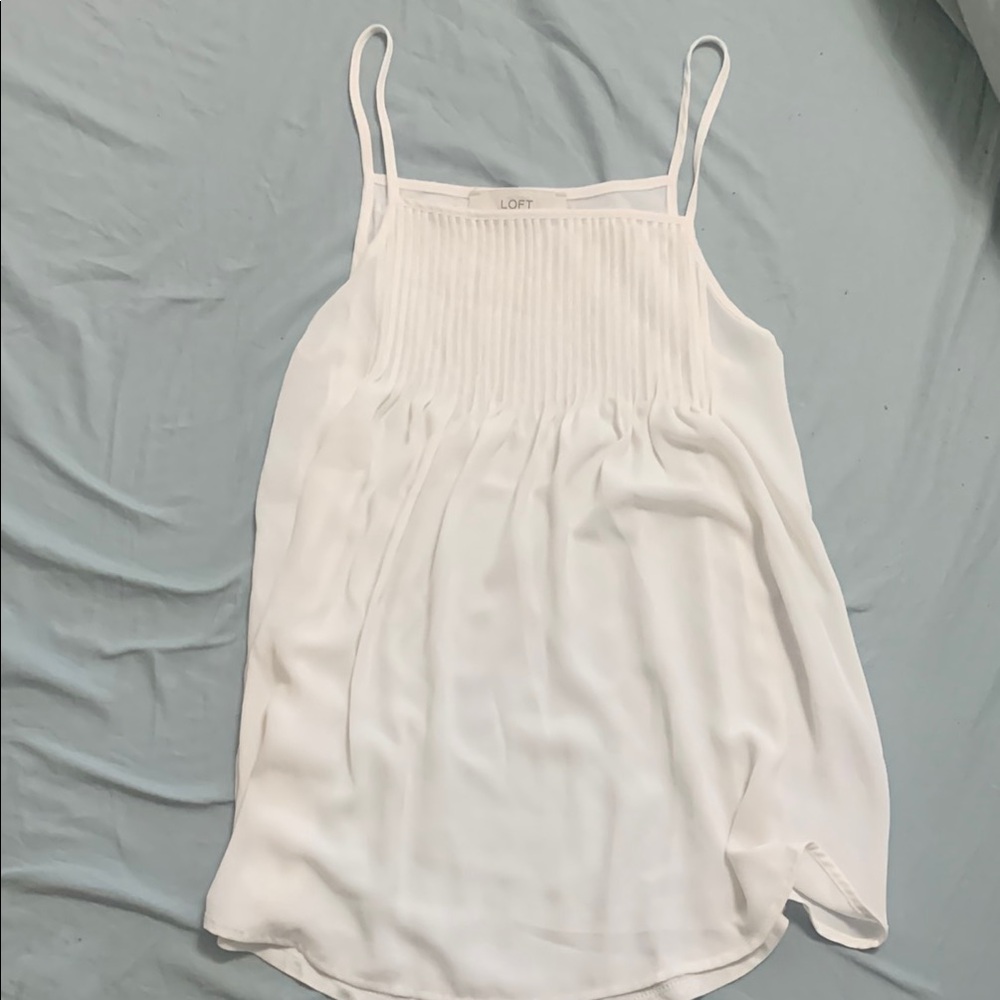 LOFT Cream Camisole Top